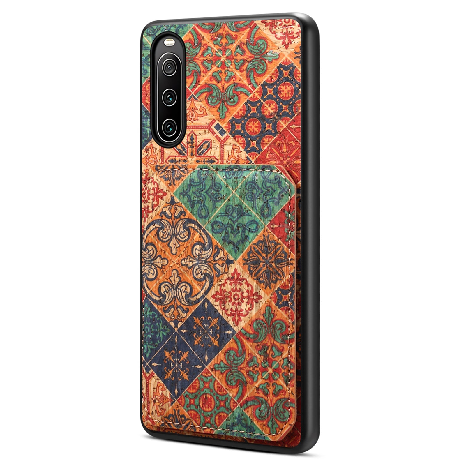 For Sony Xperia 10 IV 5G Phone Case Scratch-resistant Kickstand Flower Pattern Cover For Sony Xperia 10 IV 5G Phone Case Scratch-resistant Kickstand Flower Pattern Cover